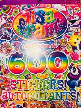 Lisa Frank Stickers - 600 count NEW